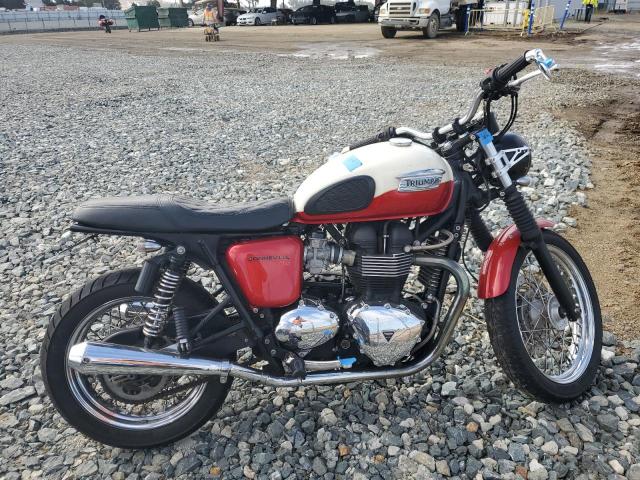  Salvage Triumph Motorcycle Bonneville