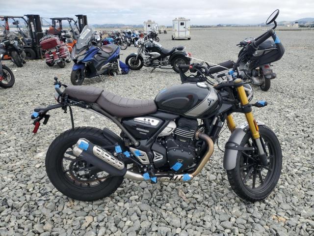  Salvage Triumph Motorcycle Scrambler