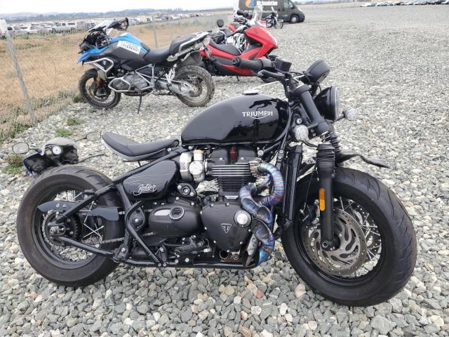  Salvage Triumph Motorcycle Bonneville